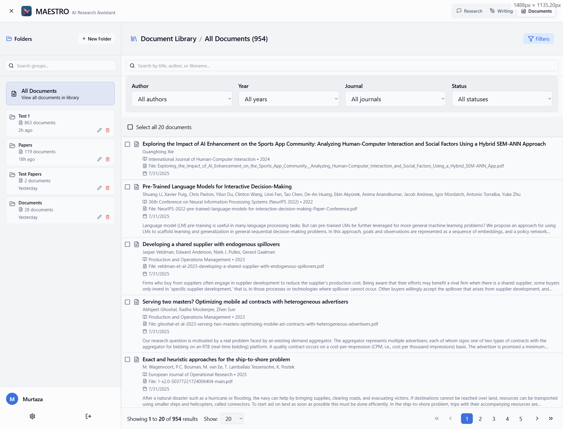 Document Library